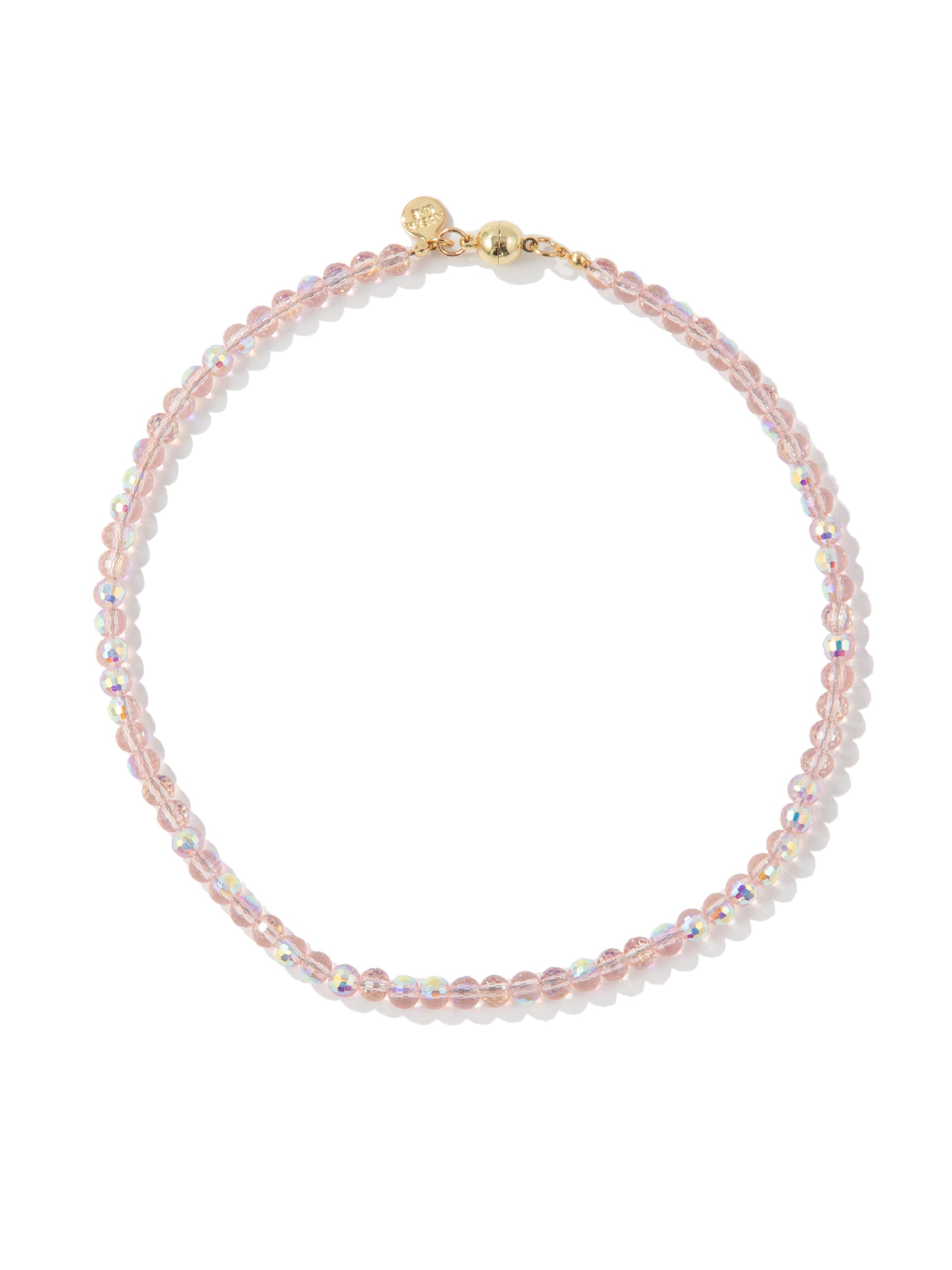 Pink Sands Glow Necklace - Pink AB