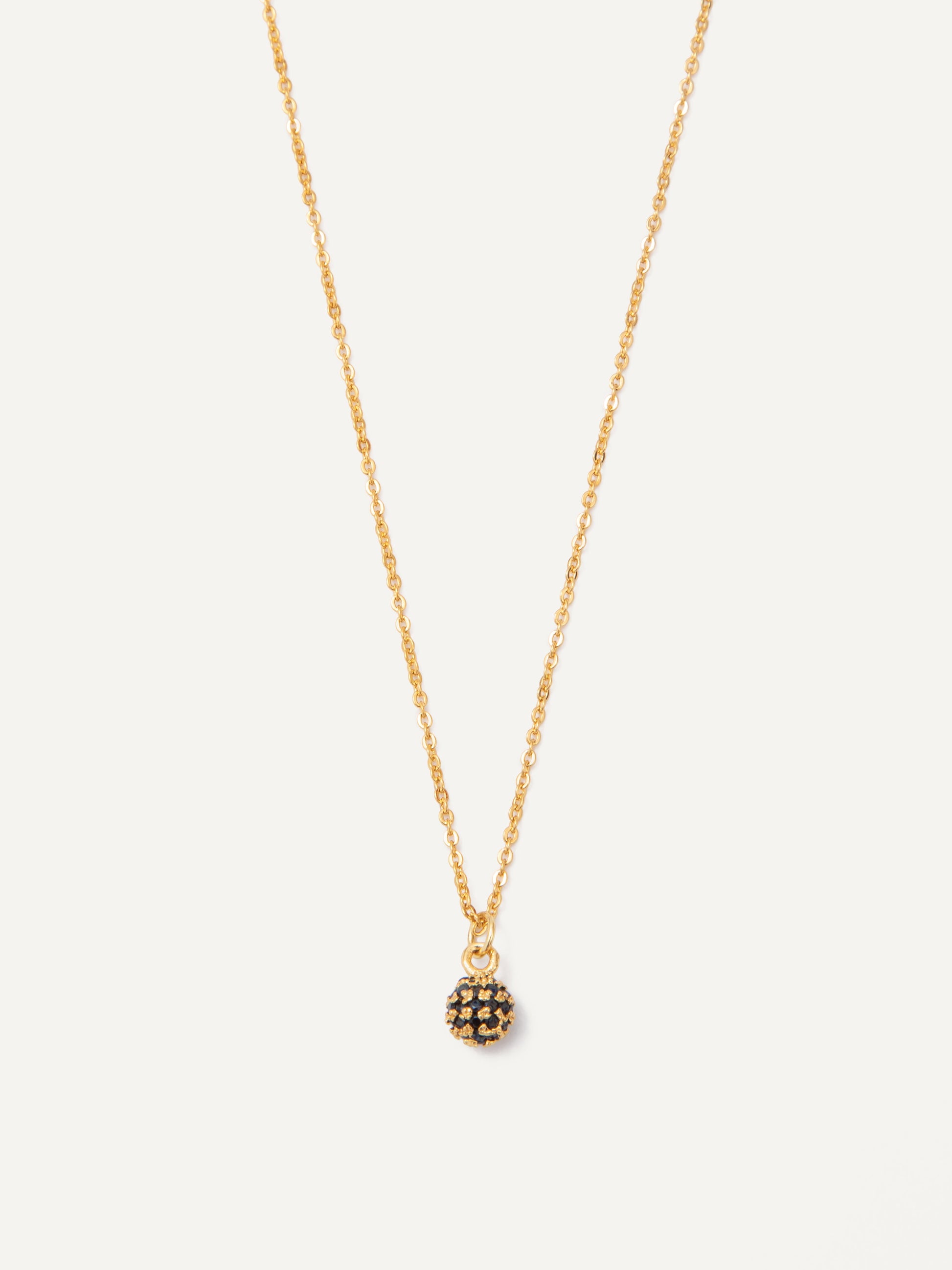 Demi Necklace - Gold Black