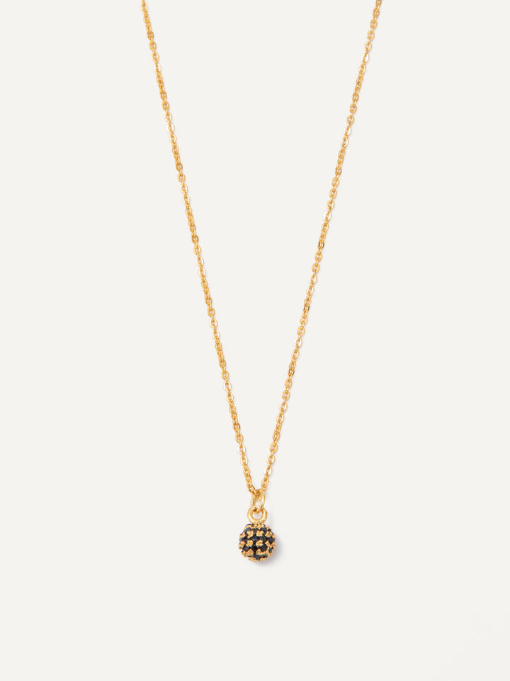 Demi Necklace - Gold Black