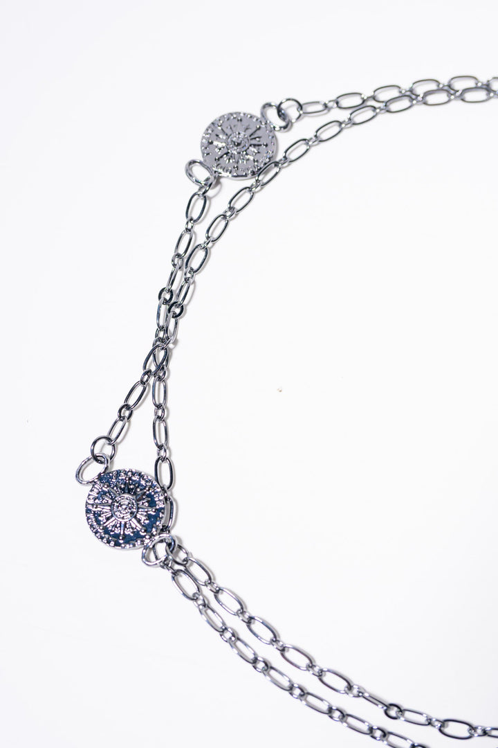 Ulla Necklace - Gunmetal