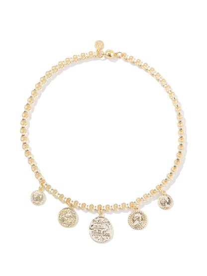 Debra Necklace - Metallic Moonlight
