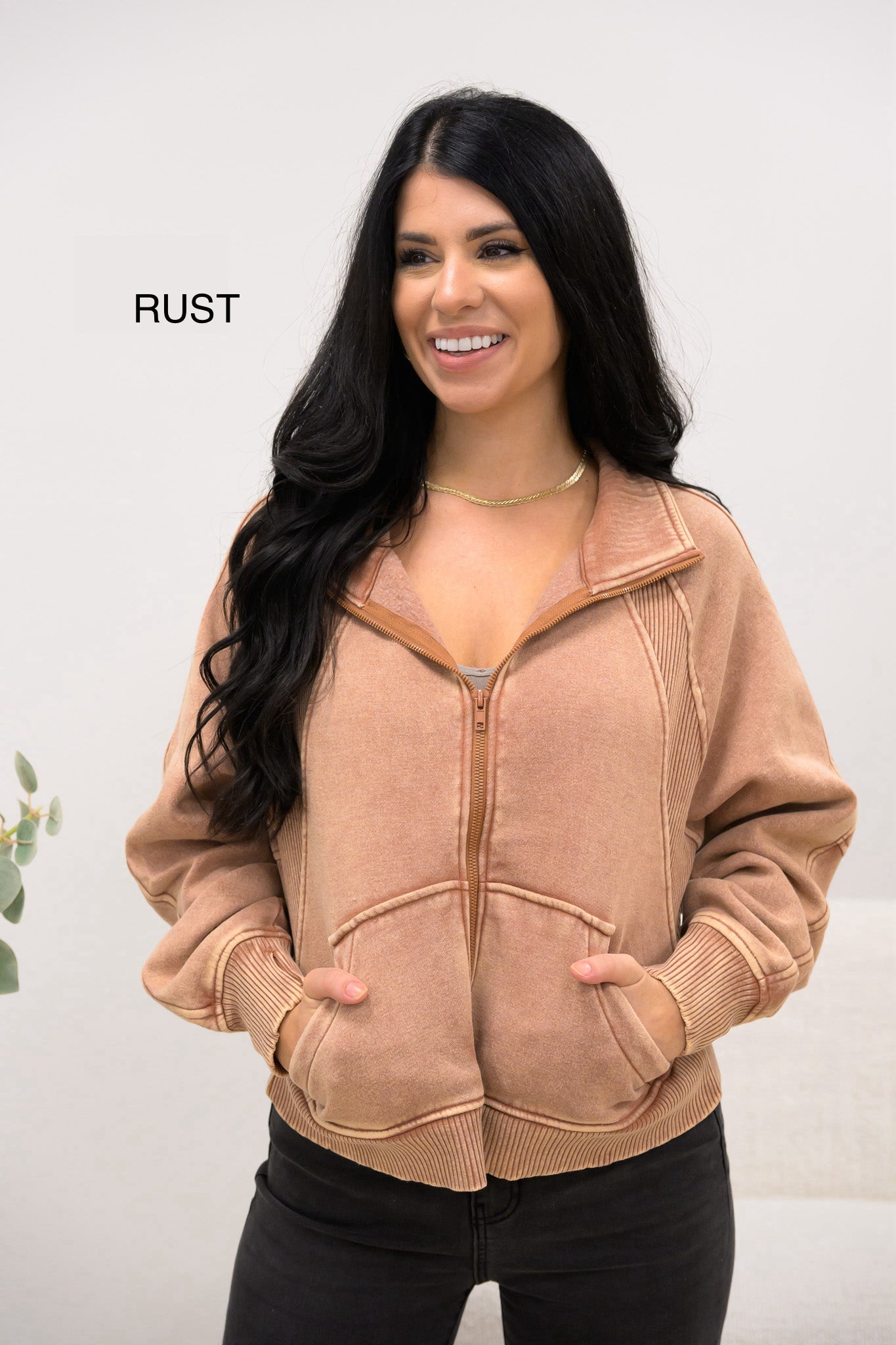 The Lou Zip Up Sweatshirt - 11 Colors!