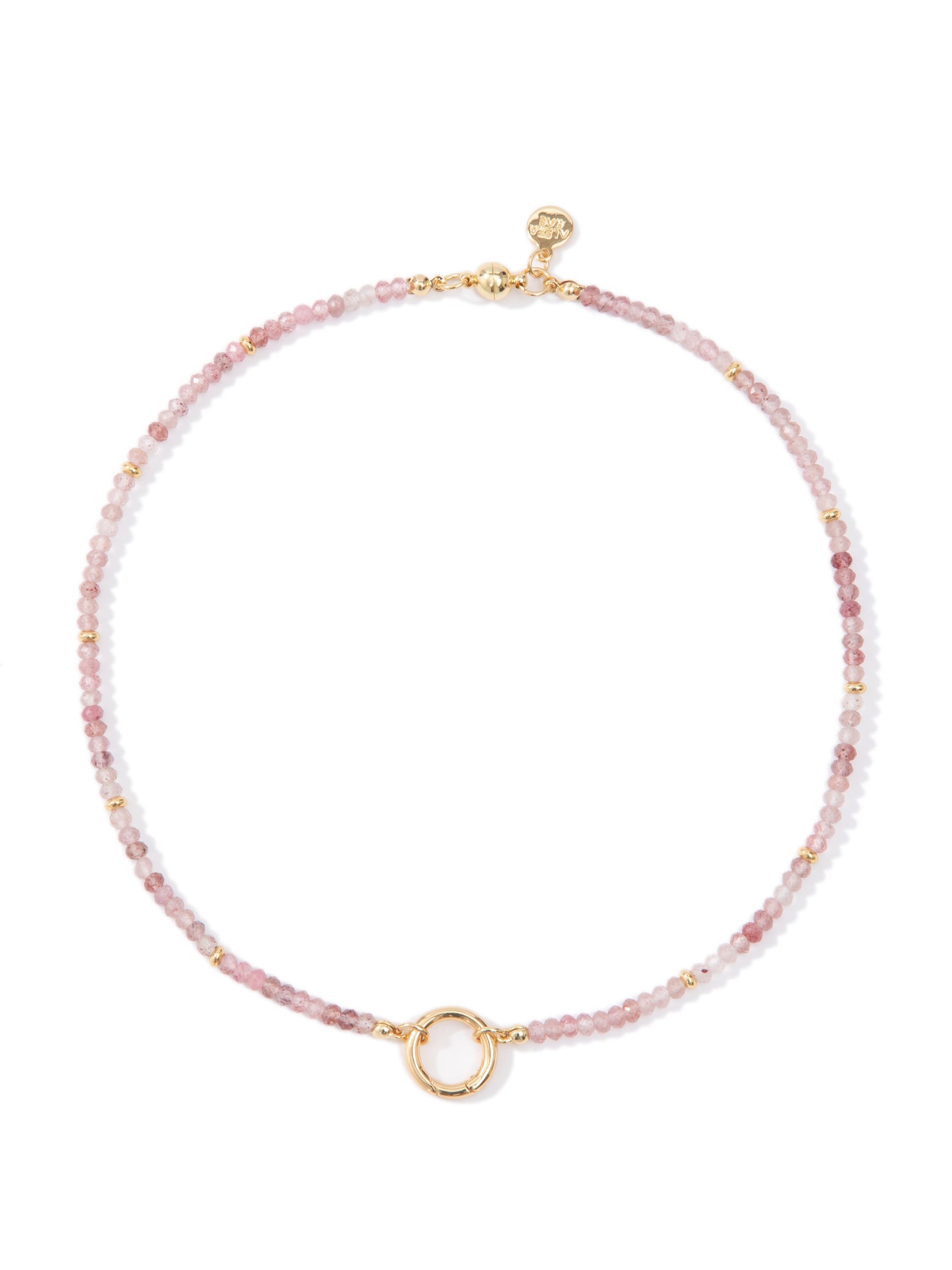 Go Round Necklace - Pink