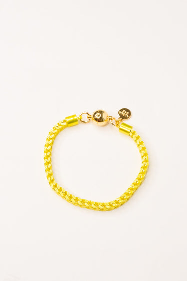 Addy Bracelet - Metallic Lime Punch