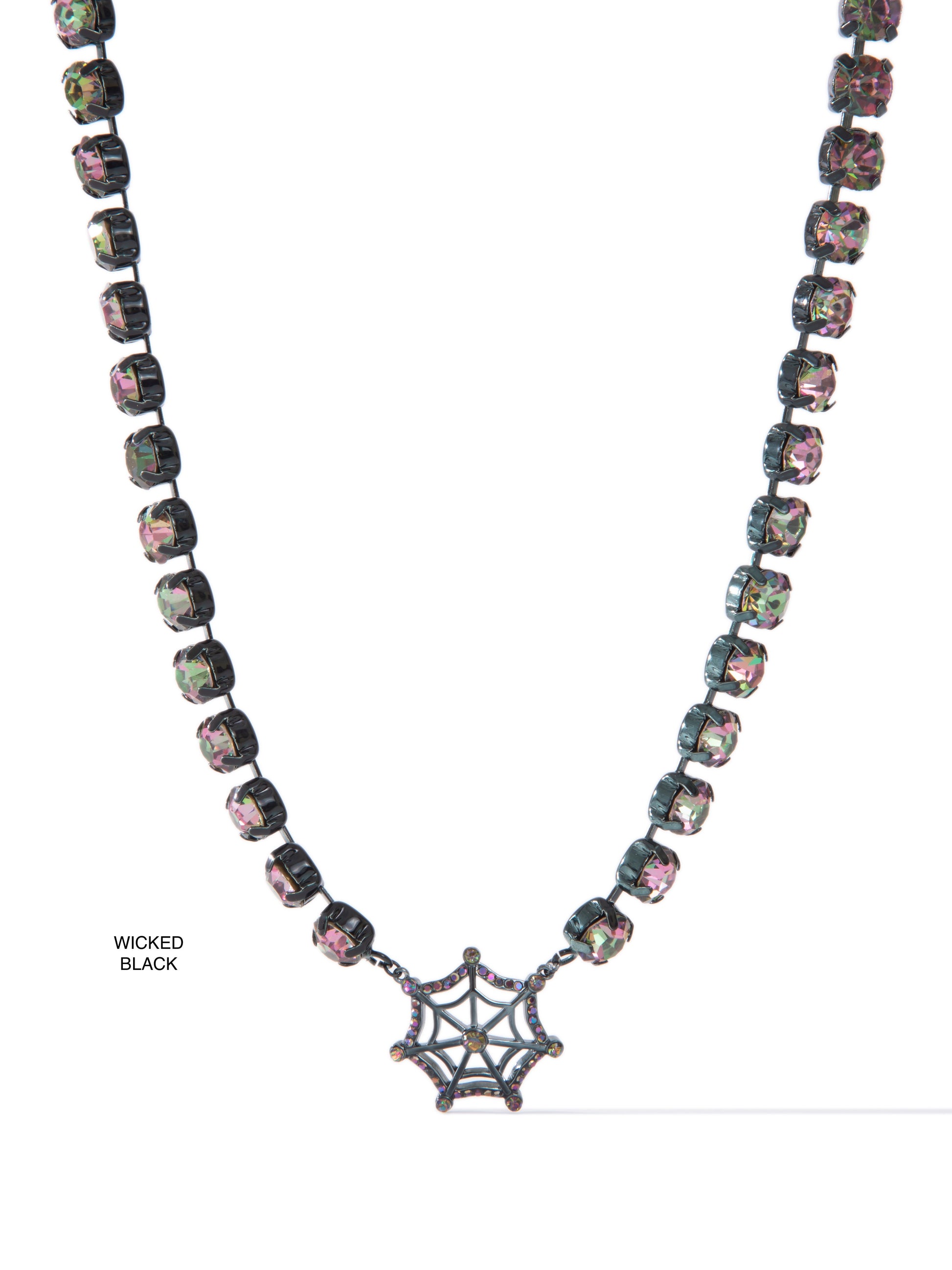 Itsy Glitsy Spider Necklace - 3 Colors!