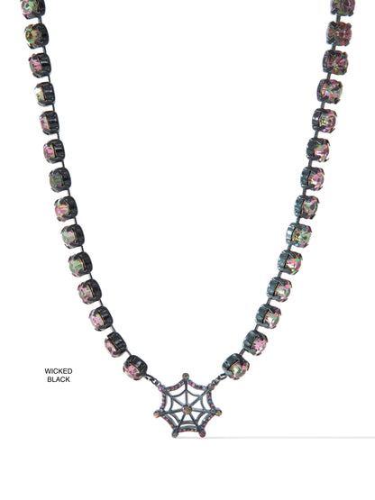 Itsy Glitsy Spider Necklace - 3 Colors!