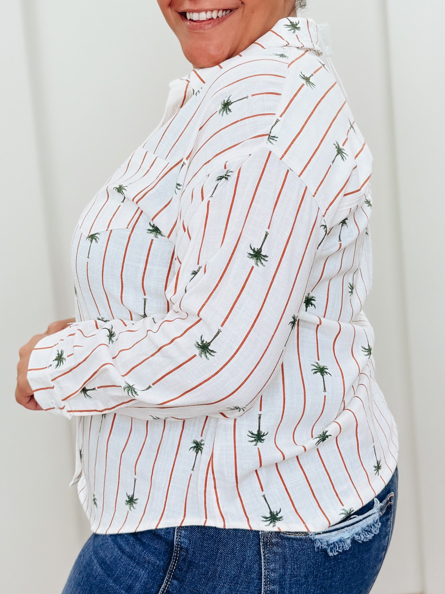 Instantly Know Button Down Top