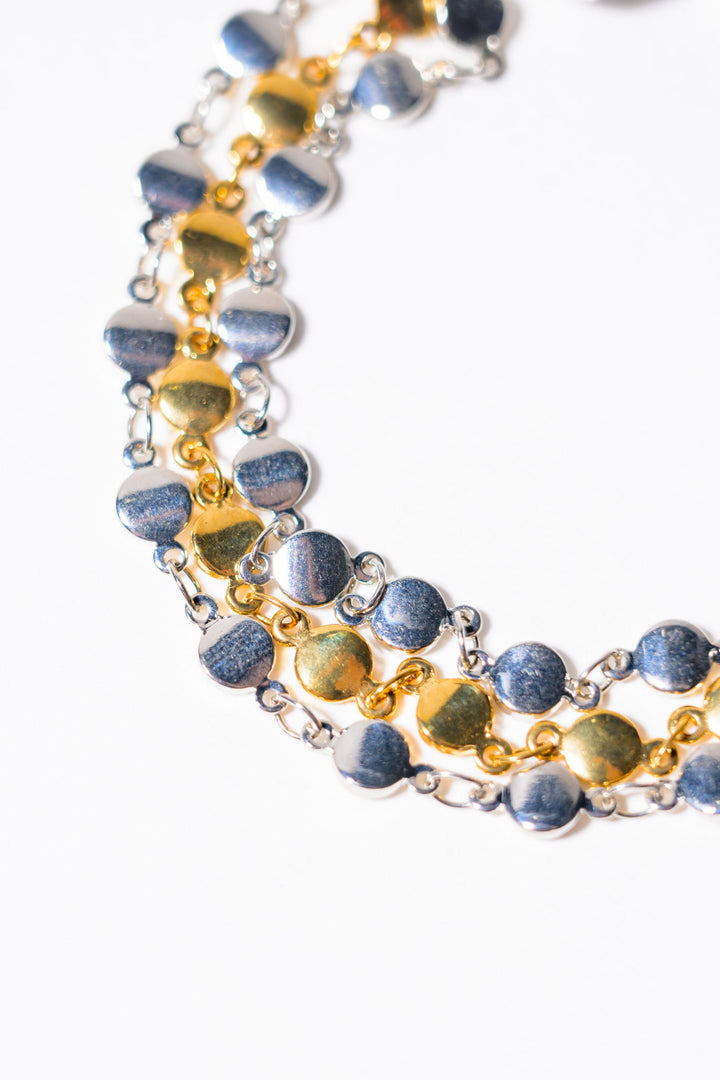 Bella Bracelet - Silver Gold