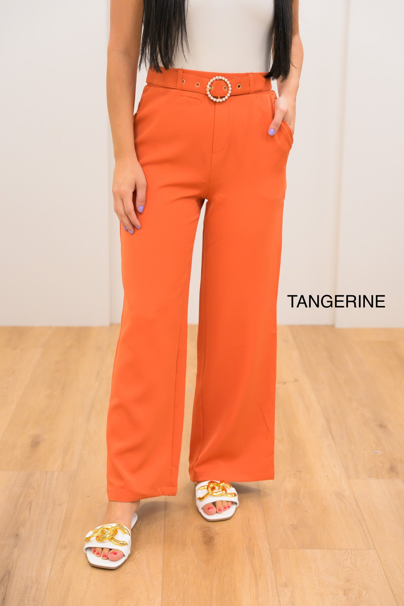 Working Her Class Pants - 6 Colors!