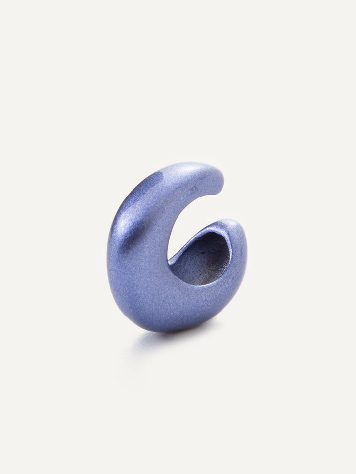 Hollis Ear Cuff - Metallic Indigo