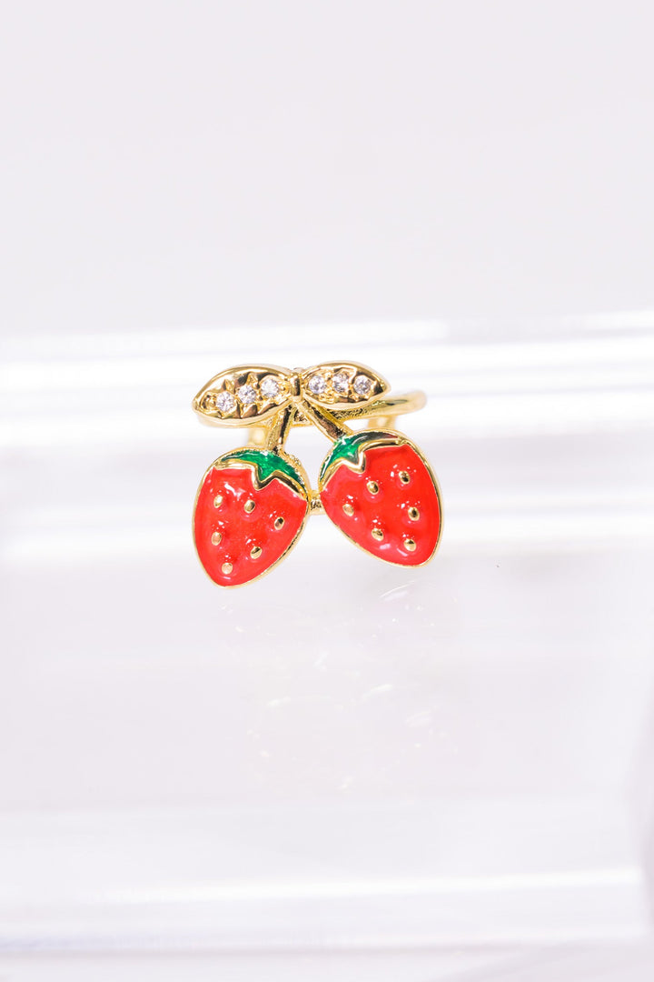 Strawberry Shortcake Ear Cuff