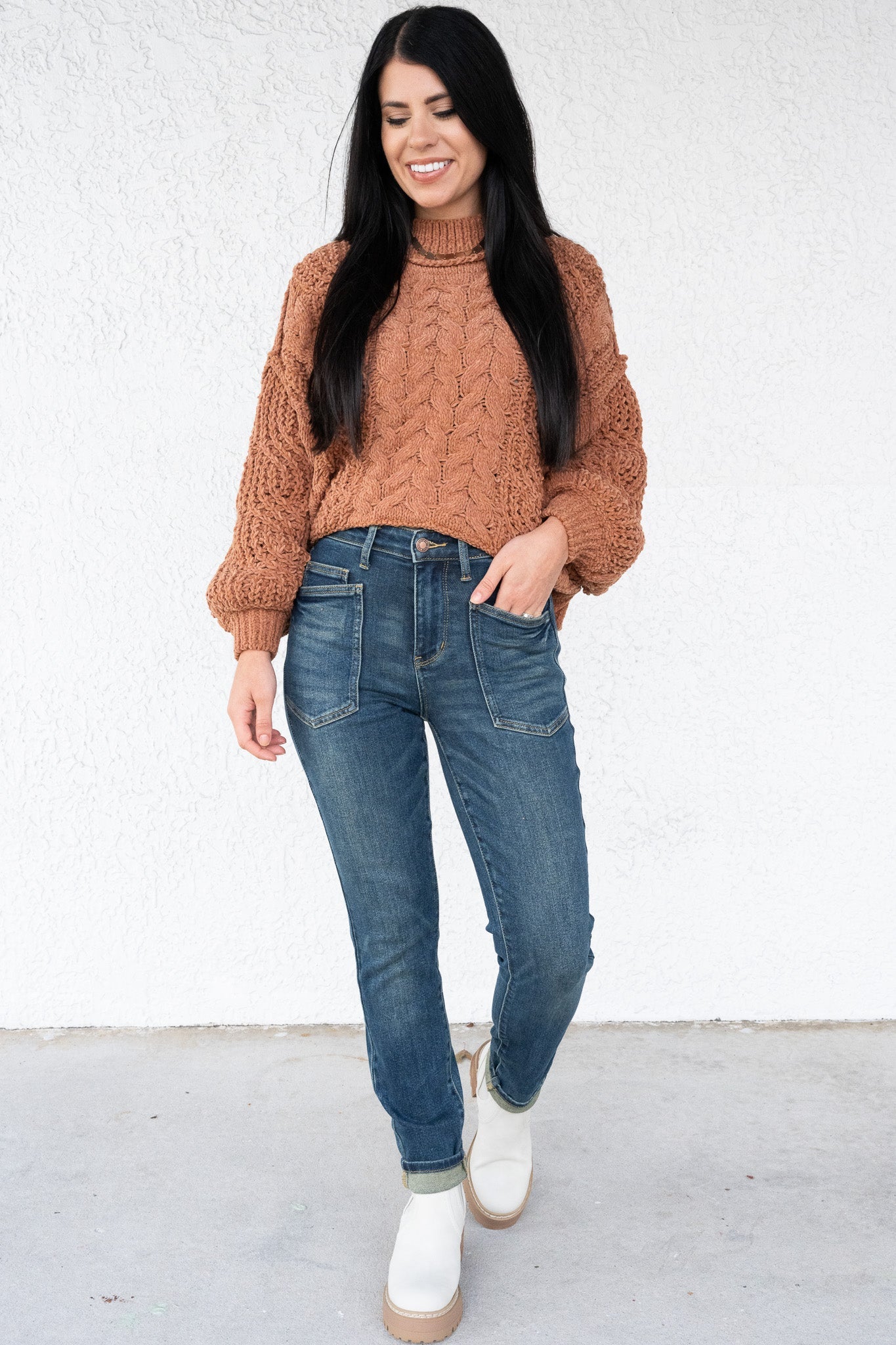 The Lola By Judy Blue - High Rise Classic Relaxed Fit Denim