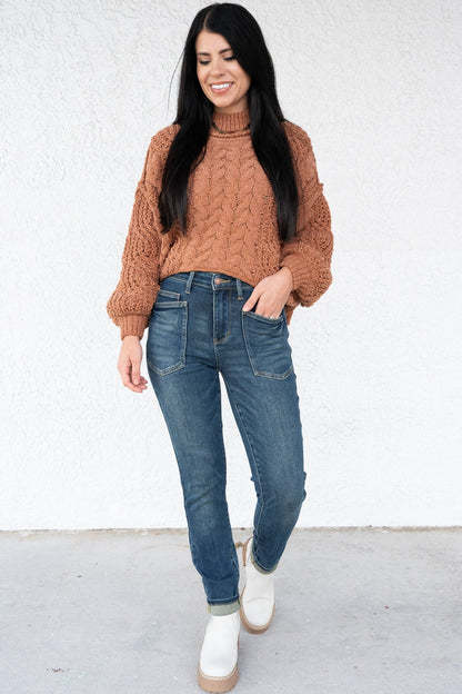 The Lola By Judy Blue - High Rise Classic Relaxed Fit Denim