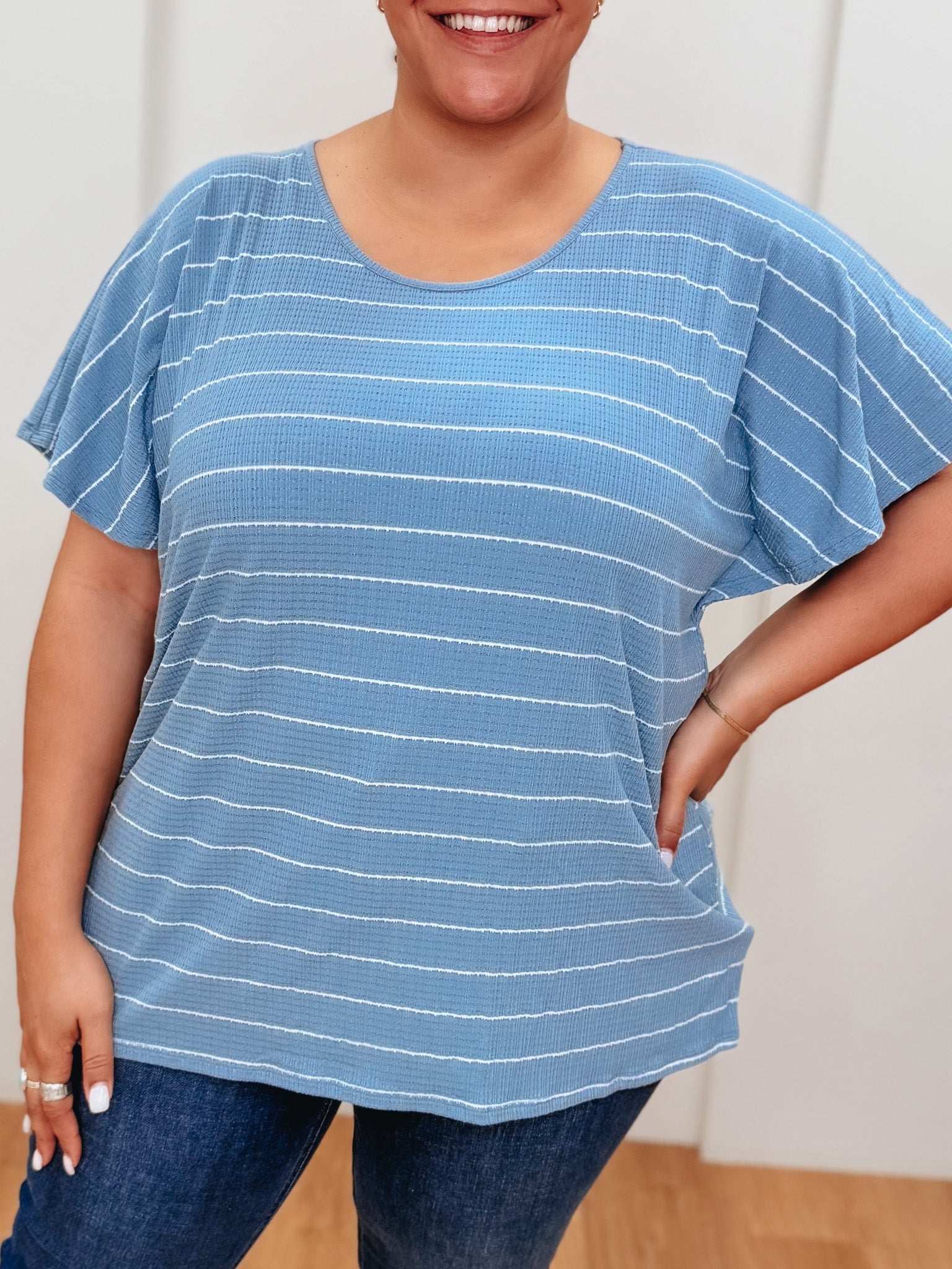 Ruffle Puff Top - 2 Colors!