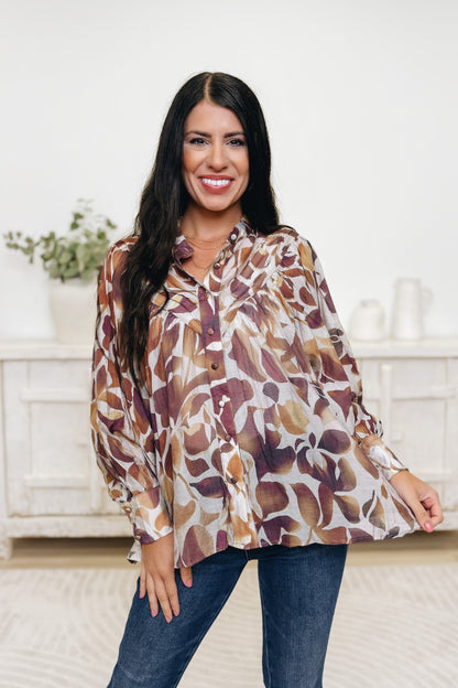 Leafy Reasons Top - 2 Colors!