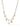 Coastal Magic Necklace - Metallic Linen