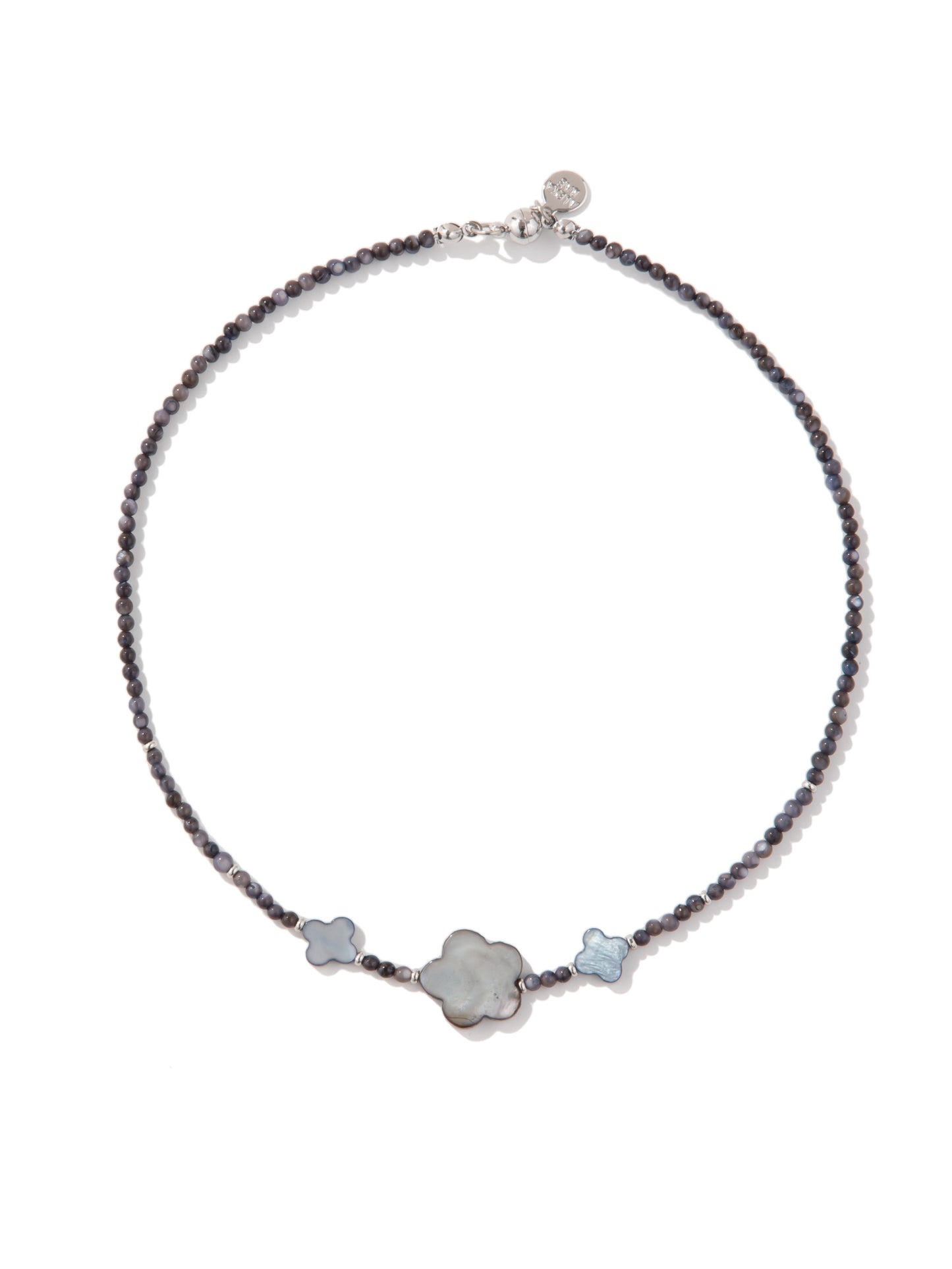 Night Flower Necklace - Midnight