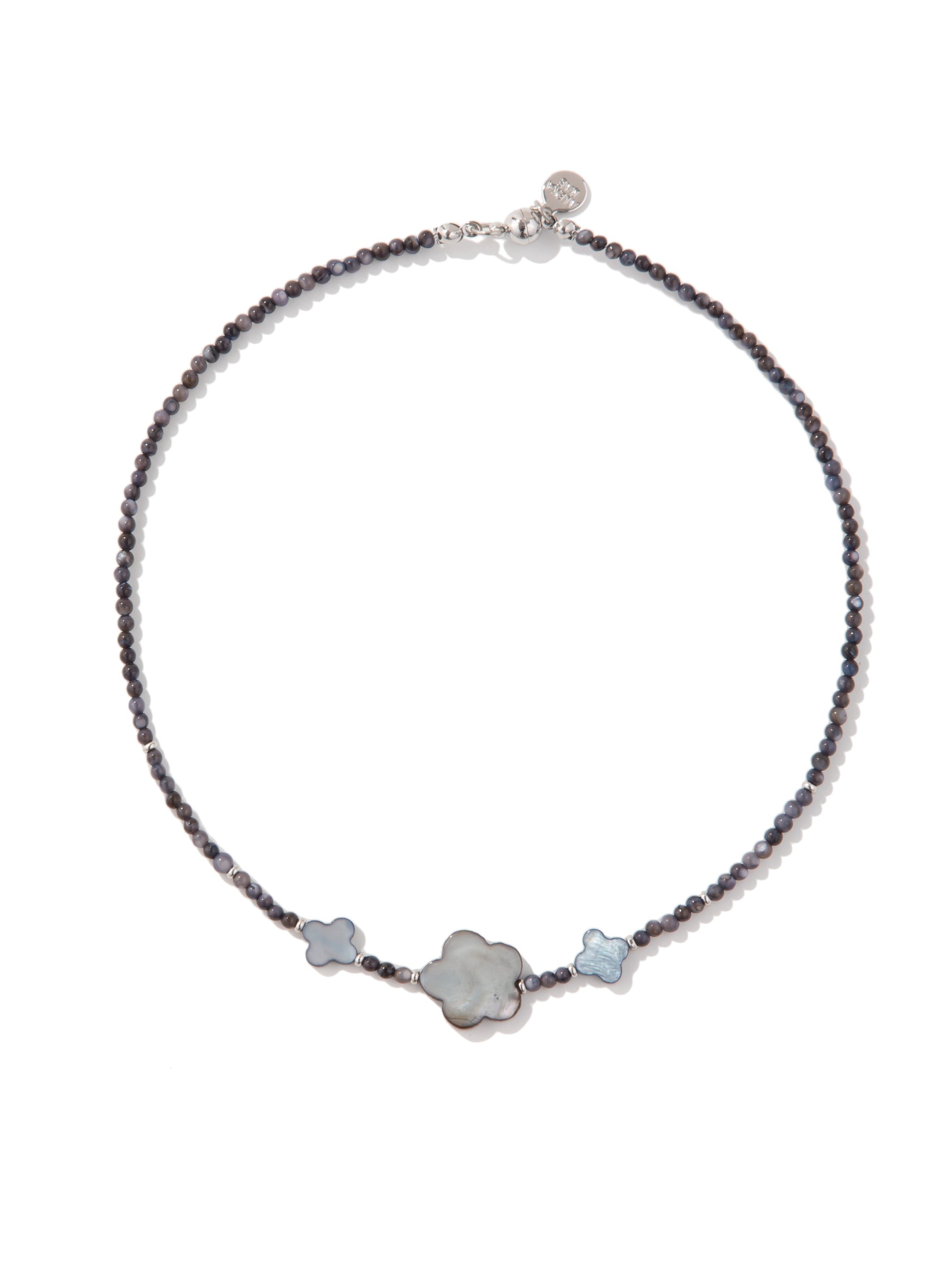 Night Flower Necklace - Midnight