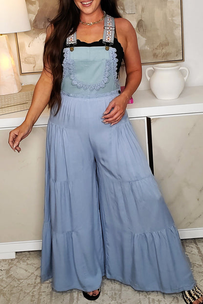 Today's The Day Jumpsuit - Medium Denim