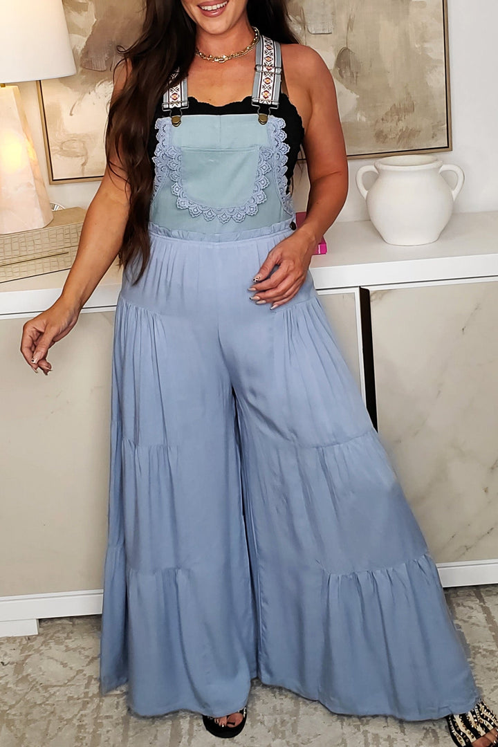 Today's The Day Jumpsuit - Medium Denim