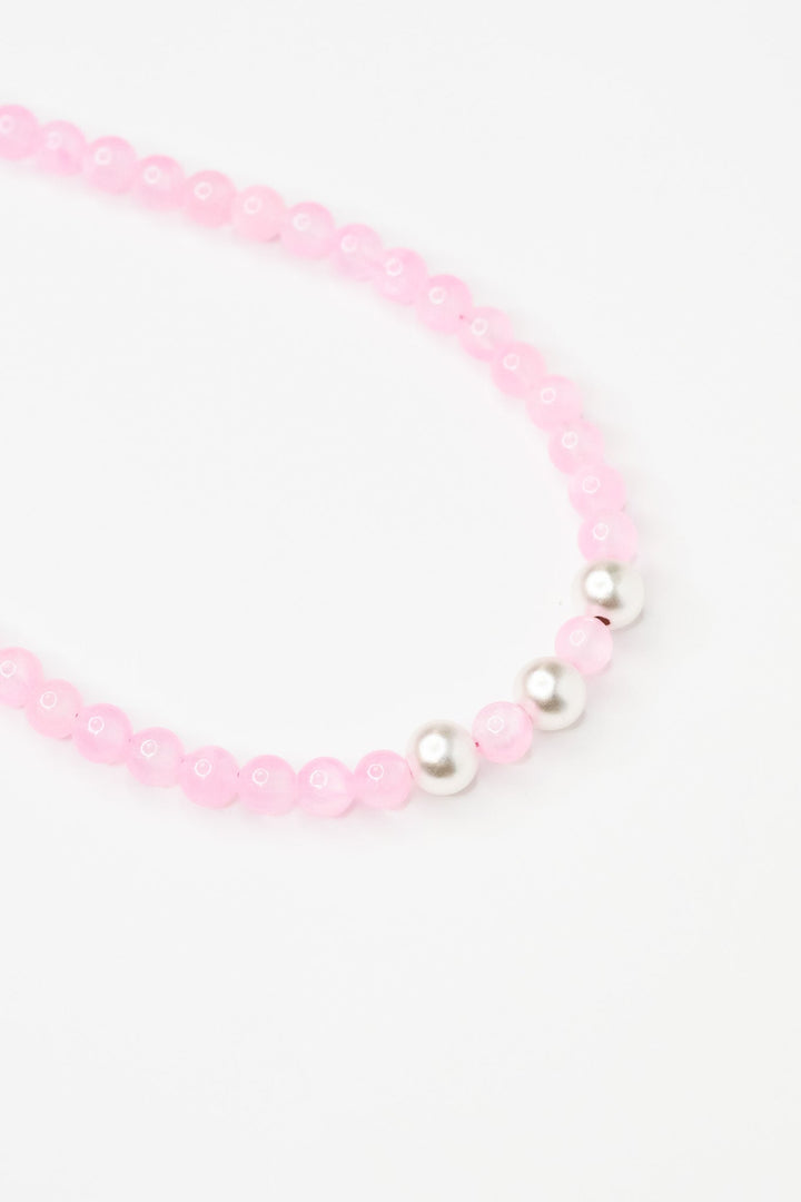 Sugar Candy Necklace - Taffy Pink