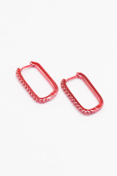 Dancing On The Street Earrings - Liquid Metallic Lobster