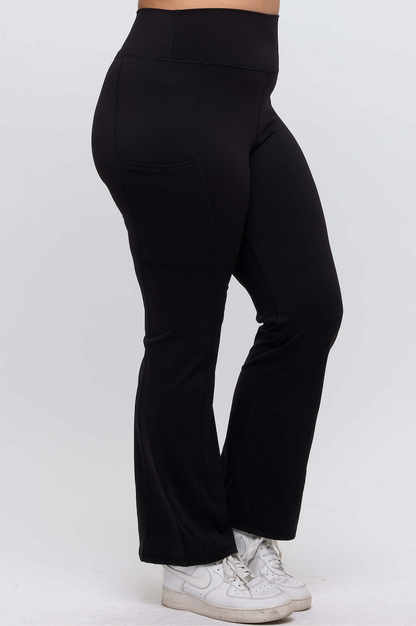 Seize The Day Straight Leg Leggings w/ Pockets - 4 Colors!