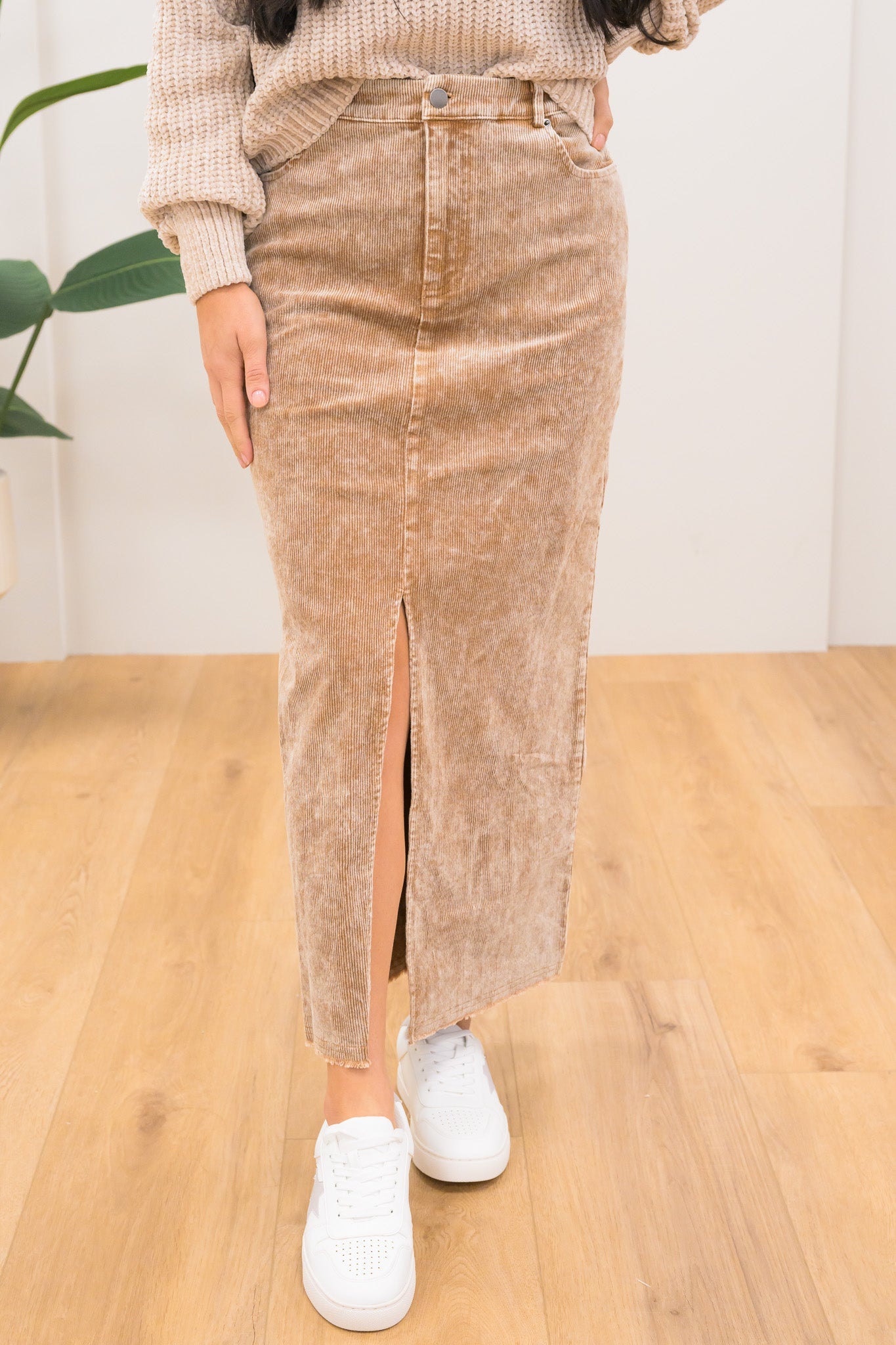 Array Slice Of Heaven Corduroy Skirt - 3 Colors!