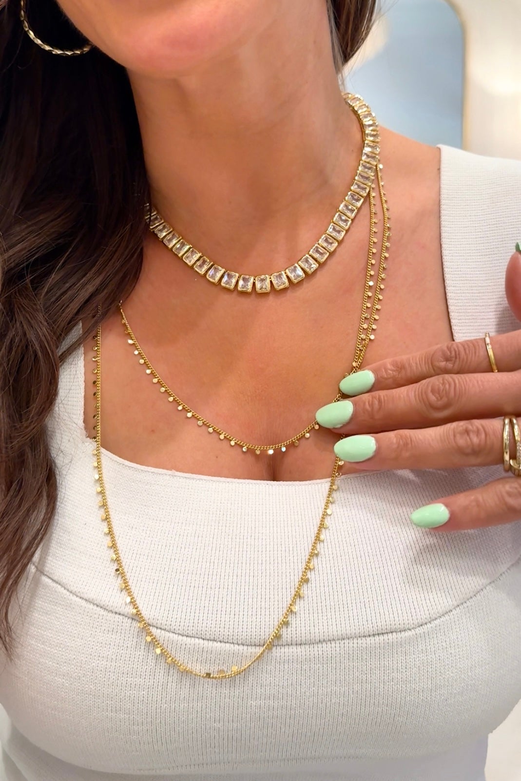 Starfall Necklace - Gold & Silver