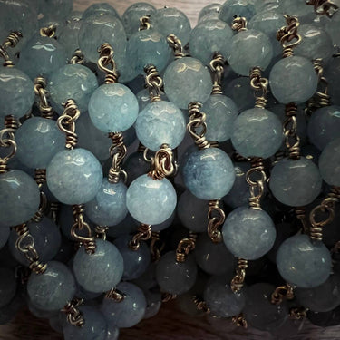 Blue Heart Necklace