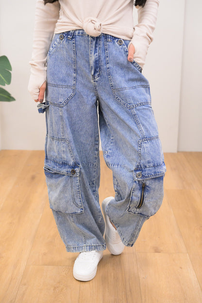 Truth Of The Matter Jeans - Light Denim