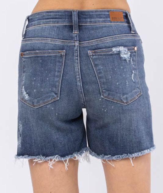 Judy Blue Dance N Move Denim Shorts