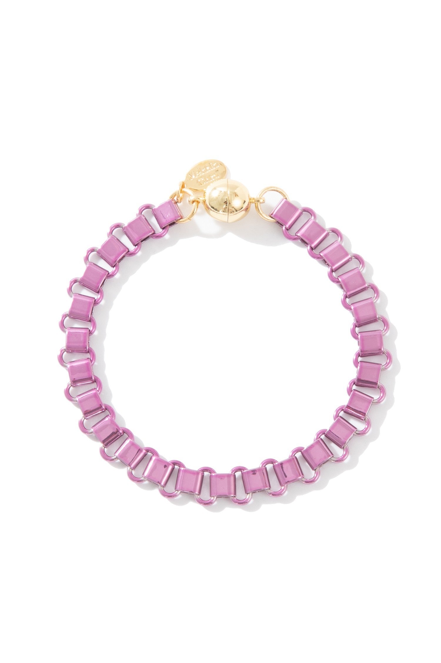 Mini Rihanna Bracelet - Liquid Metallic Amethyst Haze