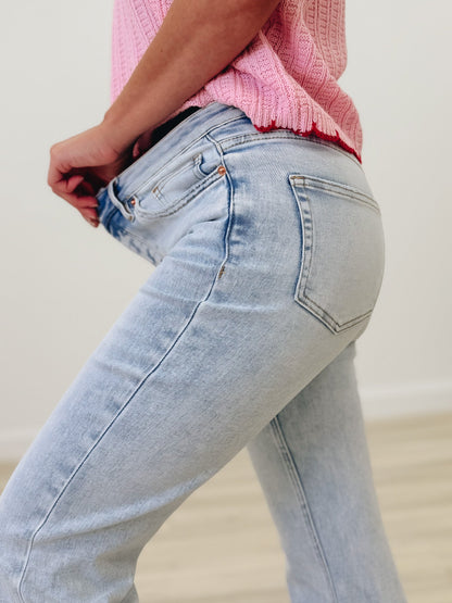 Valley Girl By Mica - High Rise Flare Jeans