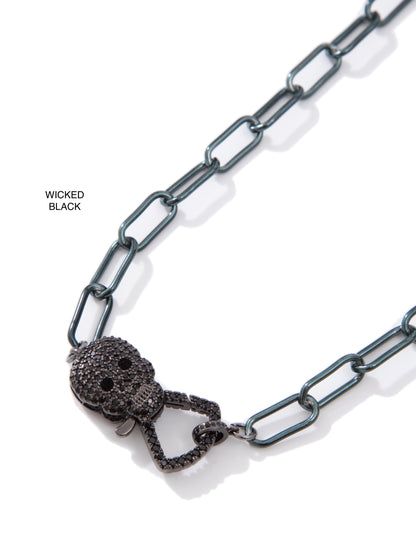 Skully Necklace - Multiple Colors!