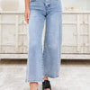 The Alice By Risen - High Rise Crop Wide Leg Jeans - Light