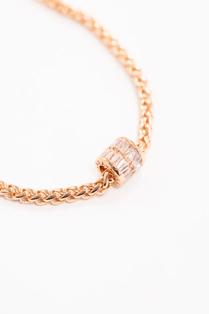 Just Fine Necklace - Rose Gold