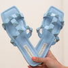 The Mandy Sandals - Light Blue