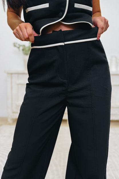Contrast & Slay Pants - 2 Colors!
