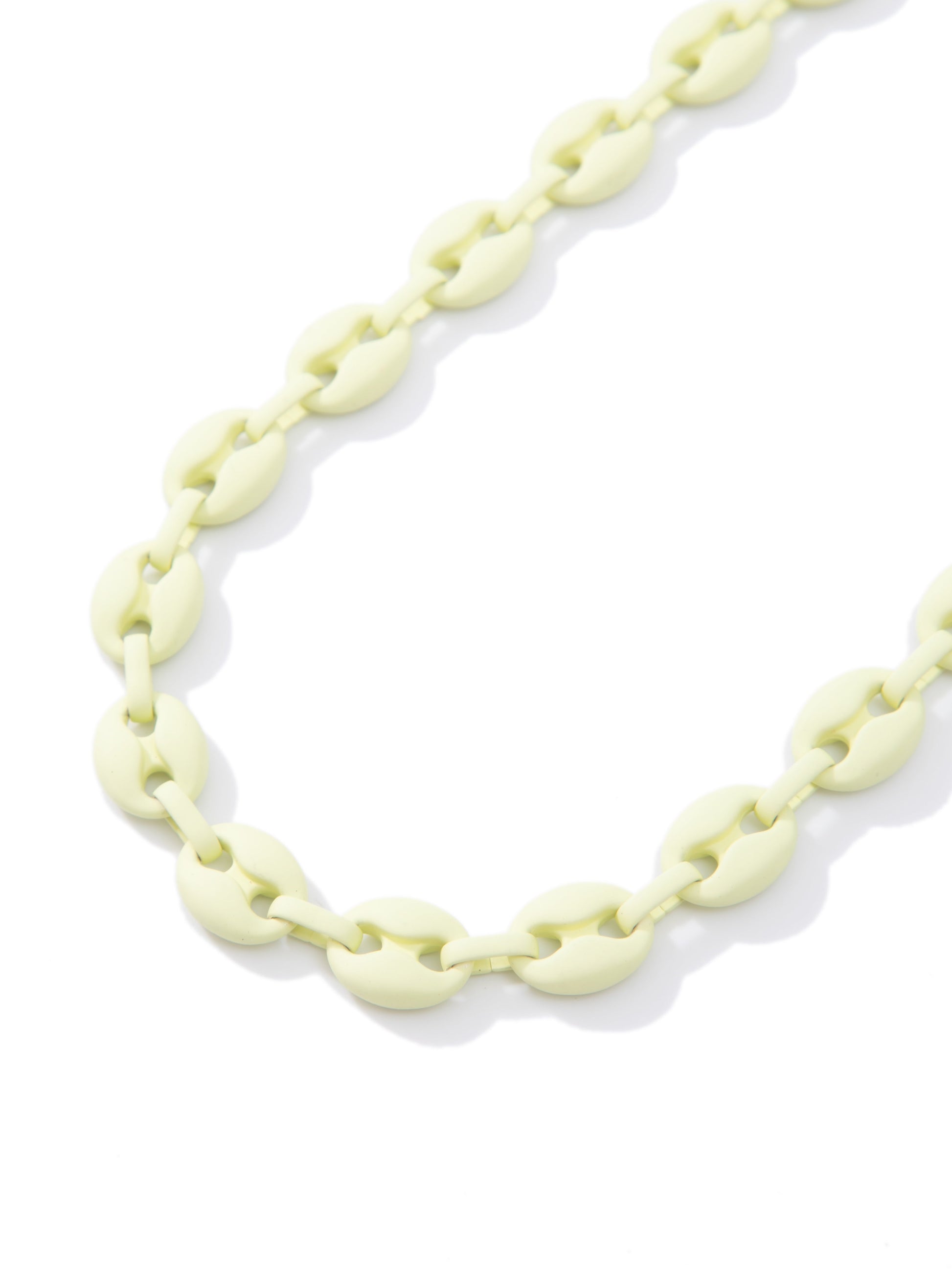 Alaia Necklace - Matte Neon Yellow