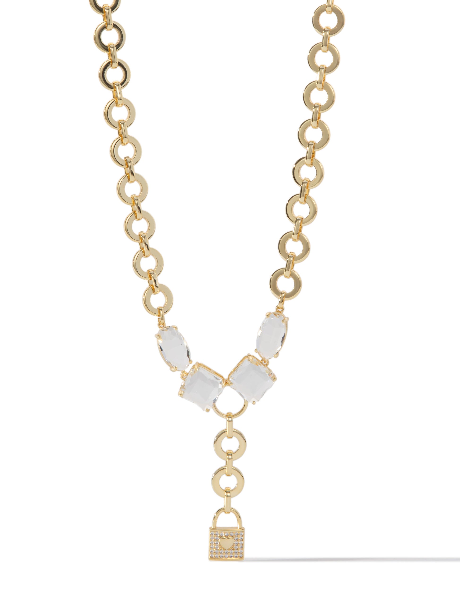 Sylvie Necklace - Liquid Metallic Moonlight
