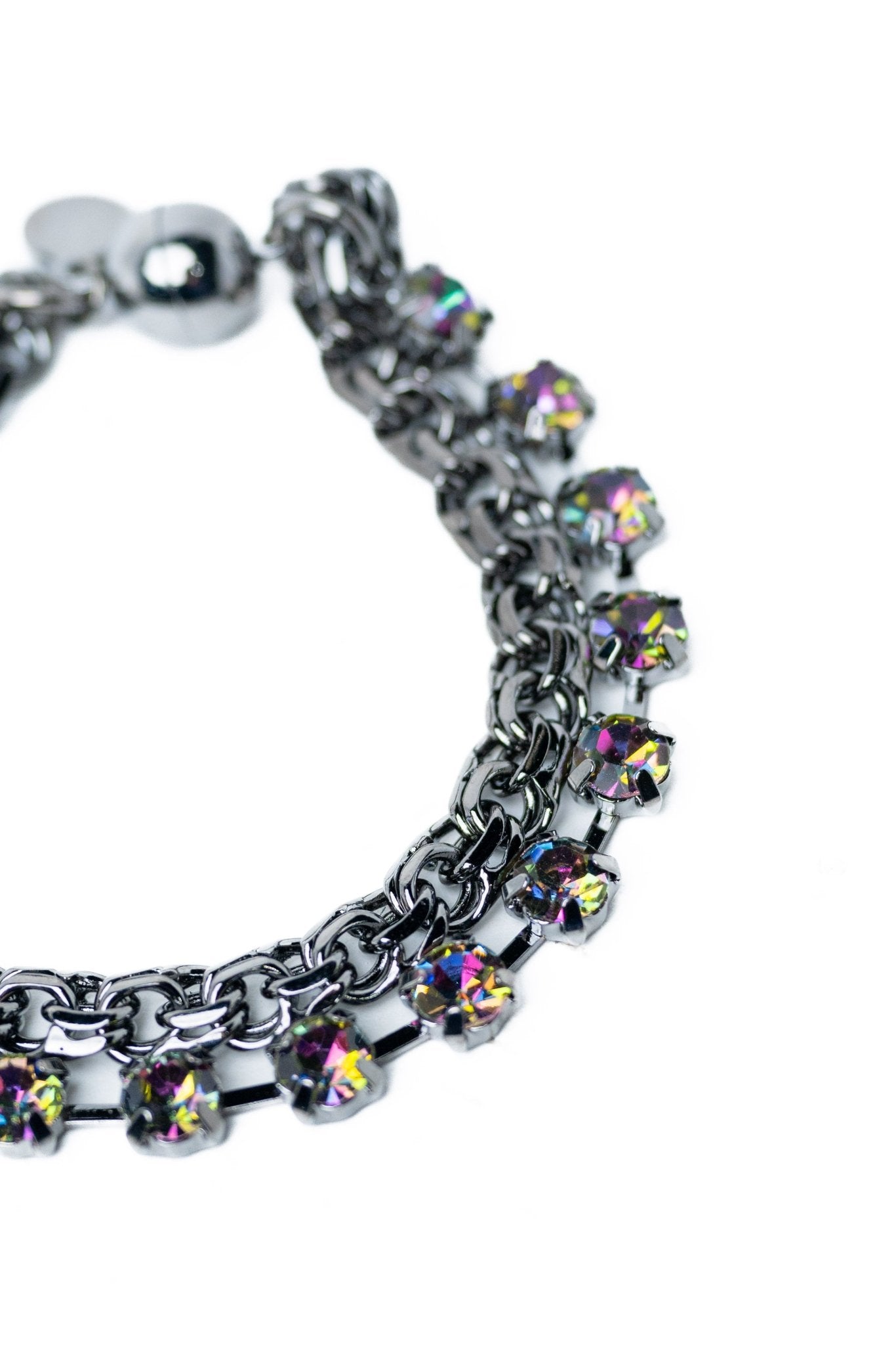 All About Me Bracelet - Gunmetal Mystic - By Alexa Rae