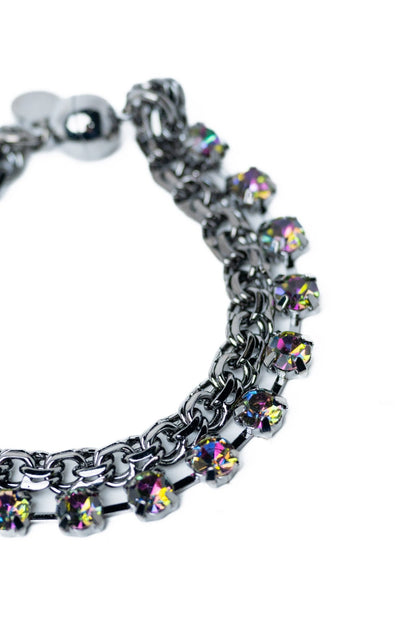 All About Me Bracelet - Gunmetal Mystic - By Alexa Rae