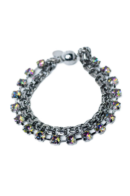 All About Me Bracelet - Gunmetal Mystic - By Alexa Rae