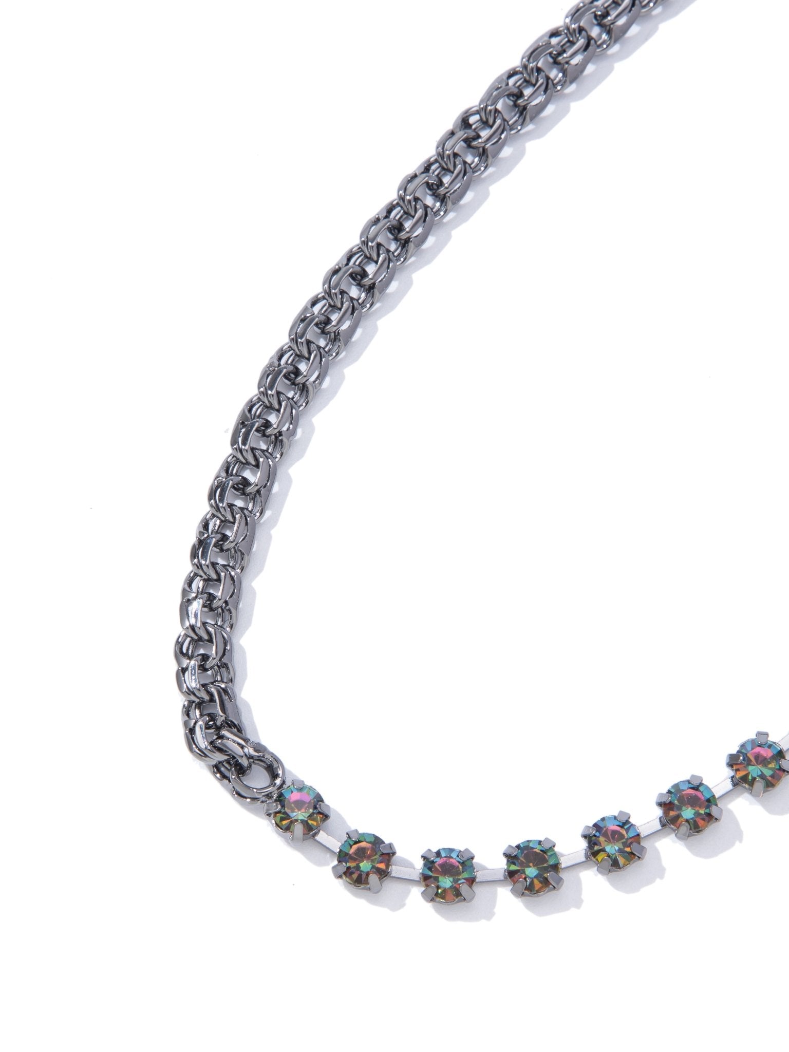 All About Me Necklace - Gunmetal Mystic - By Alexa Rae