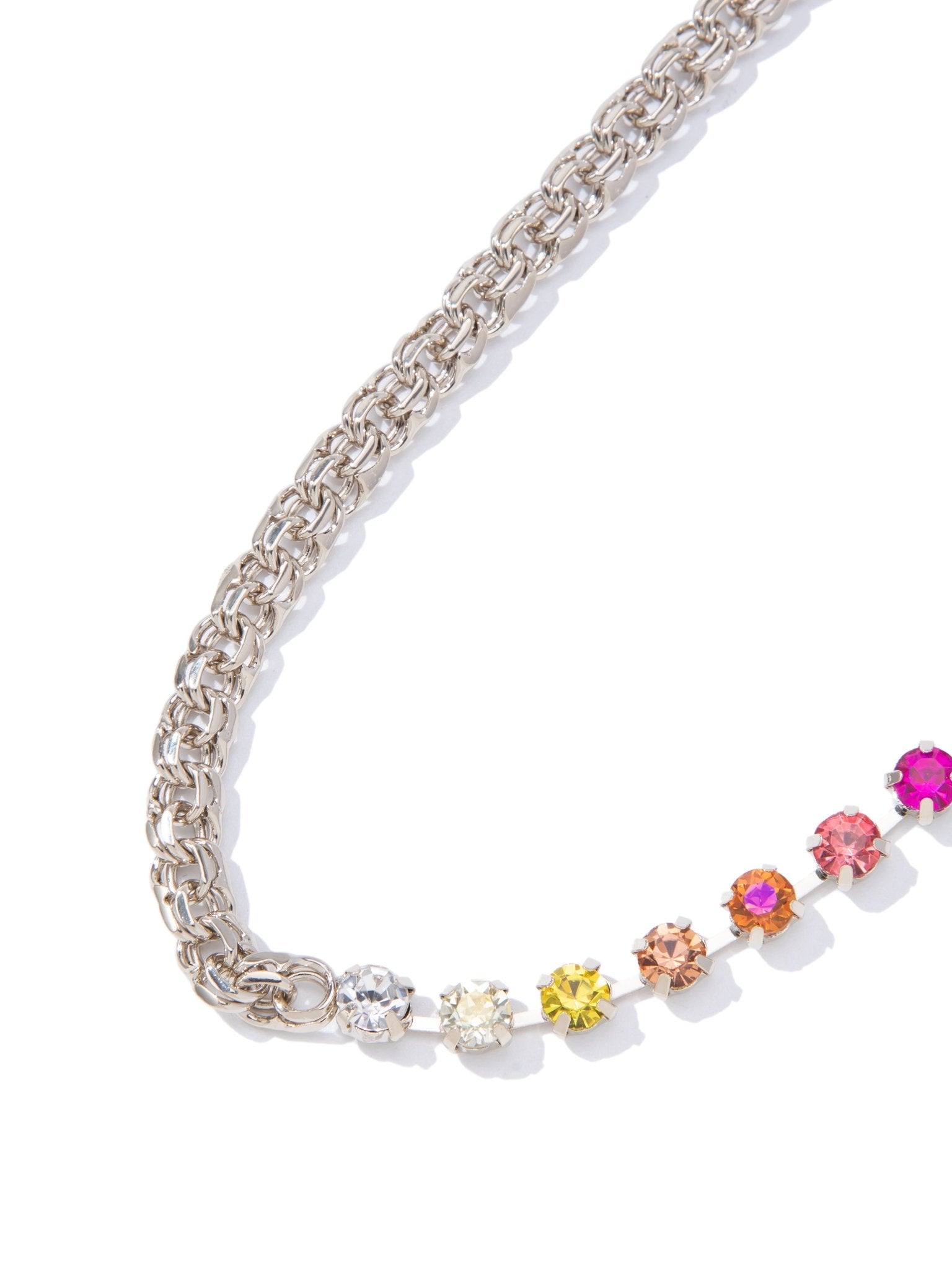 All About Me Necklace - Metallic Linen Bright Multi - By Alexa Rae