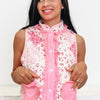 All My Heart Quilted Floral Vest
