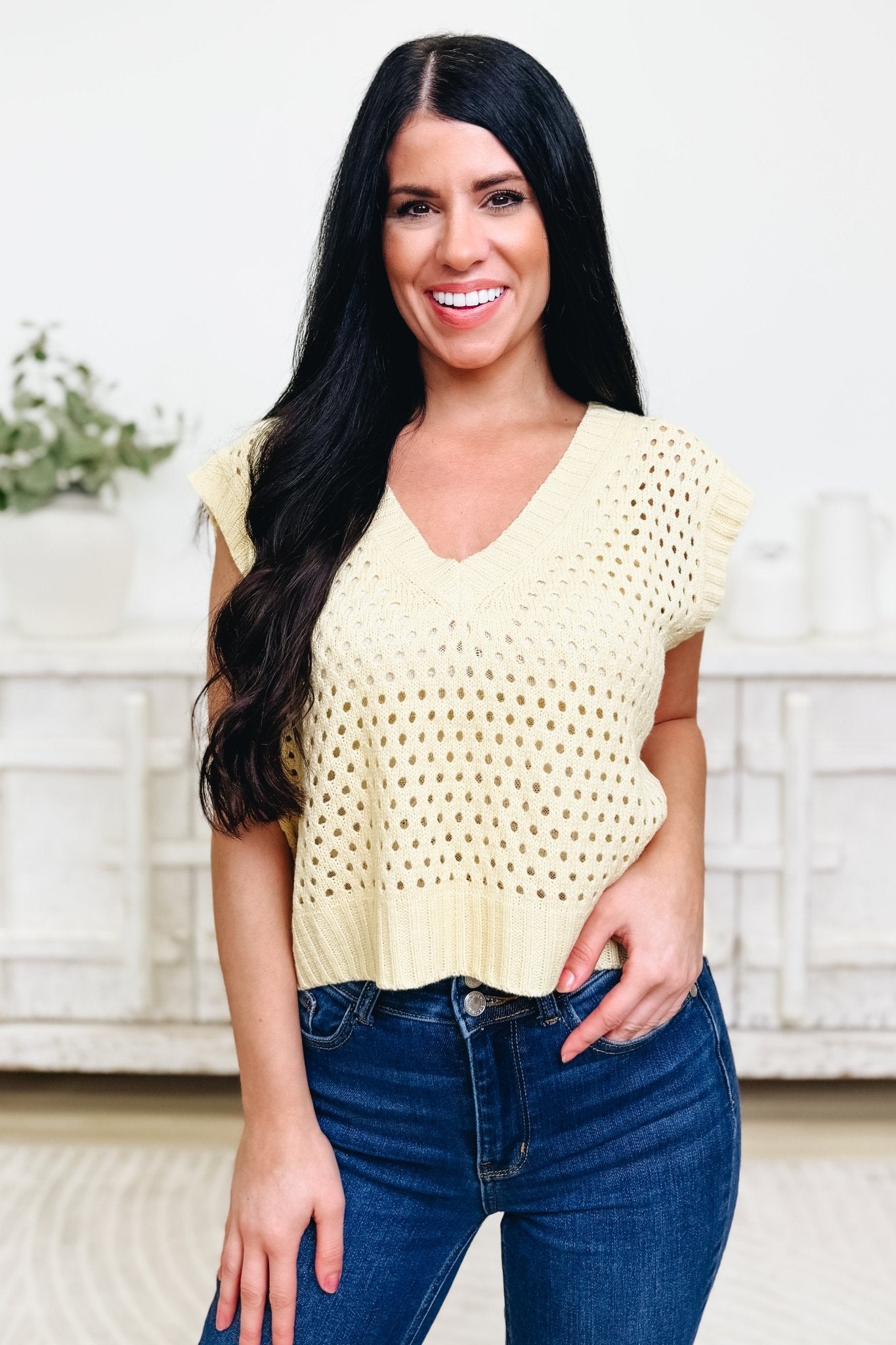 All That I Am Crochet Vest - By Alexa Rae