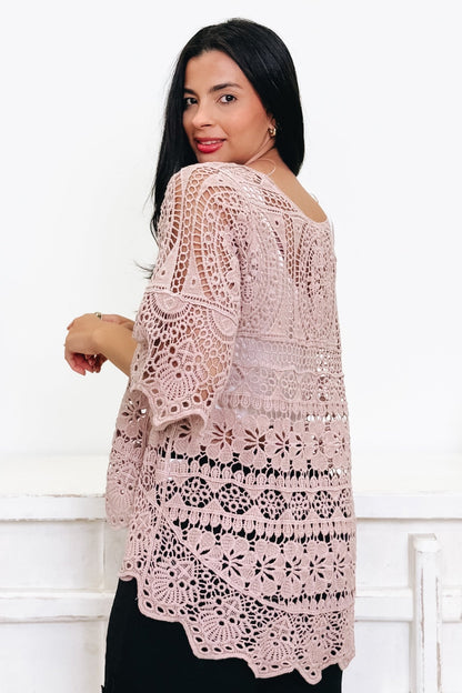Alot To Love Crochet Cover Up - 2 Colors! - By Alexa Rae