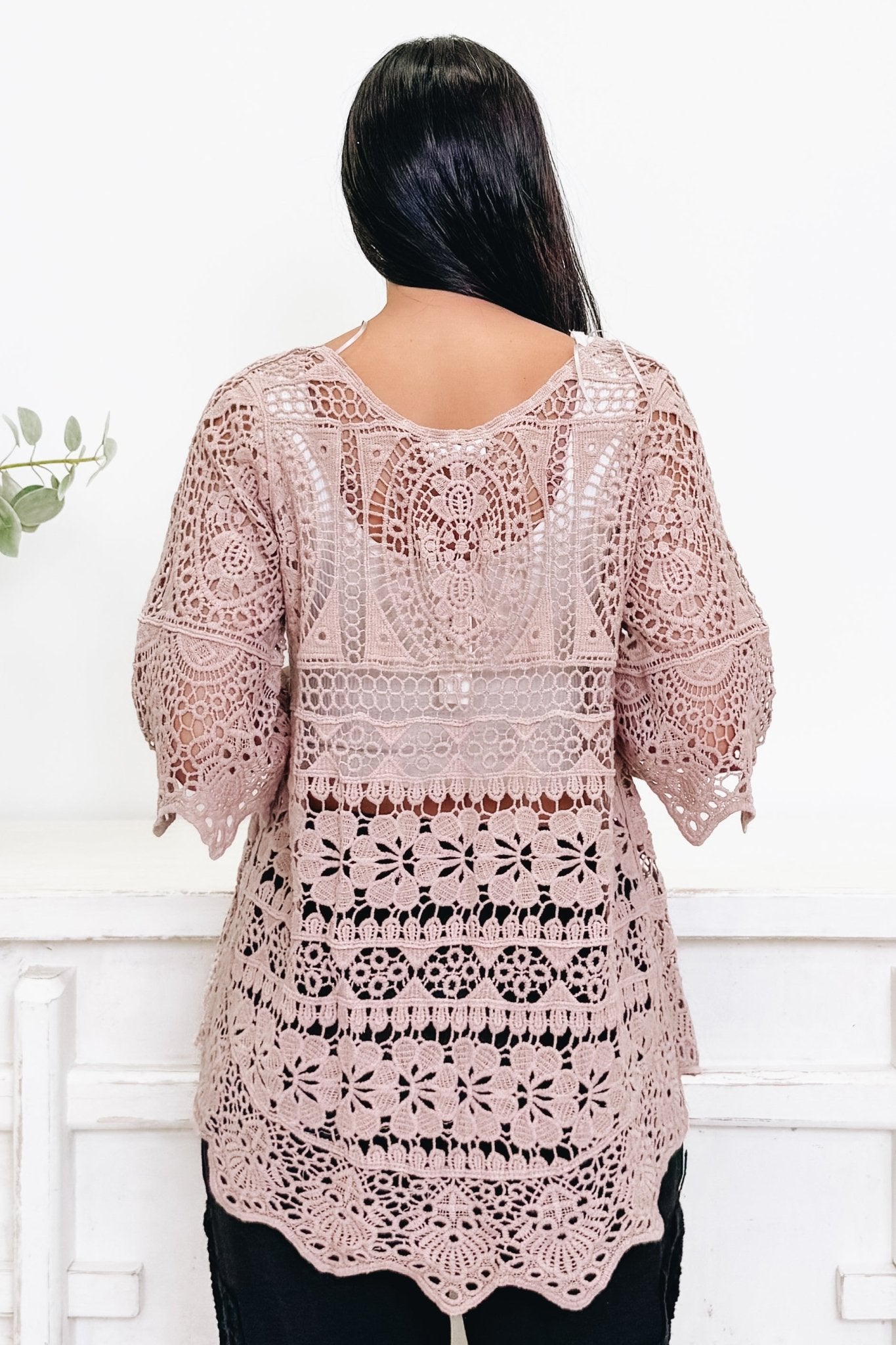 Alot To Love Crochet Cover Up - 2 Colors! - By Alexa Rae